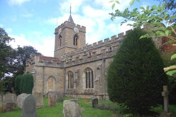 Stagsden church from south-east September 2007